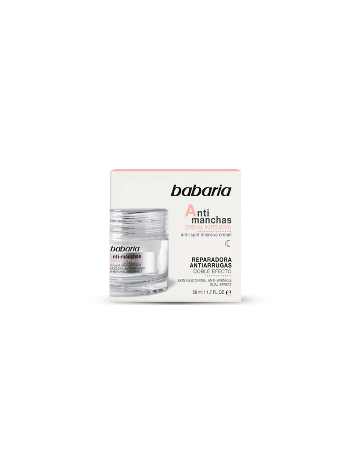 Babaria crema viso antimacchie antirughe 50ml donna