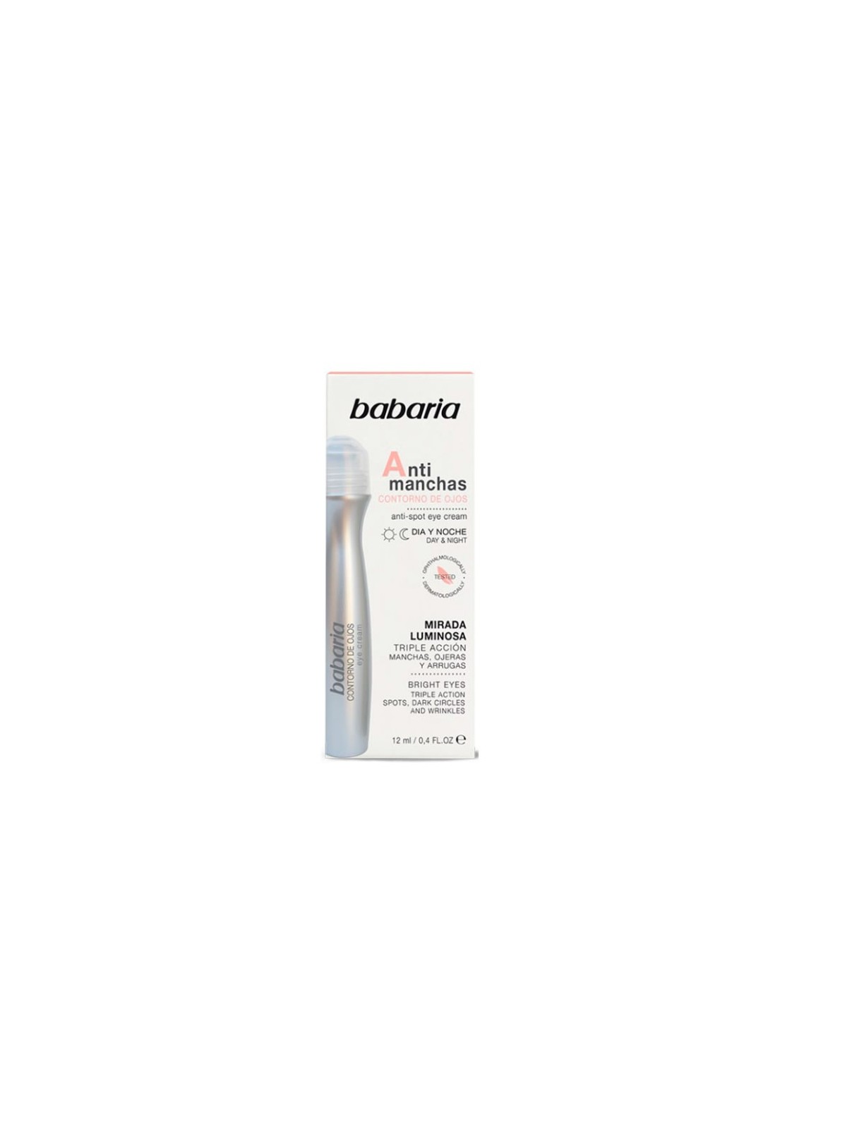 Babaria crema contorno occhi antimacchia giorno e notte 12ml