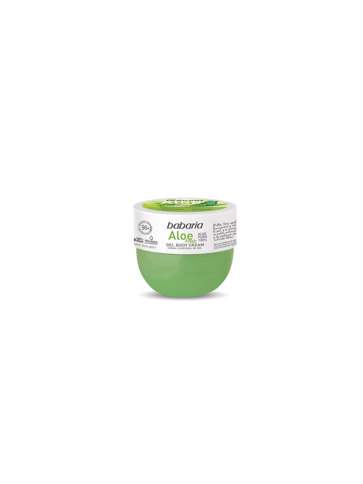 BABARIA ALOE FRESH CREMA GEL CORPO 400ML Unisex