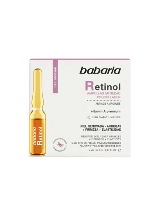 Babaria Retinolo Trattamento AntiEt Fiale 10un Donna