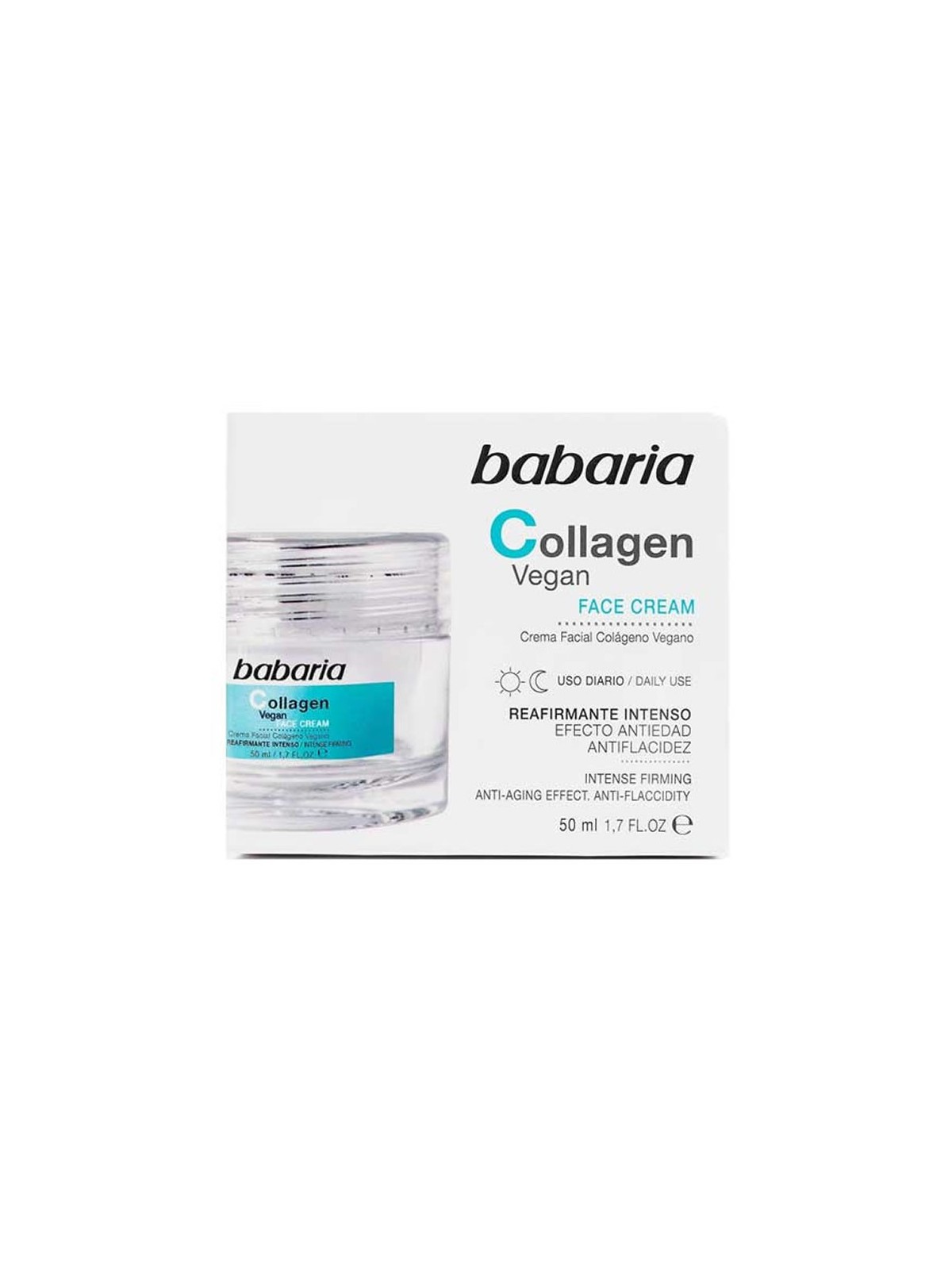 Babaria collagene crema viso antiet vegano 1unit donna