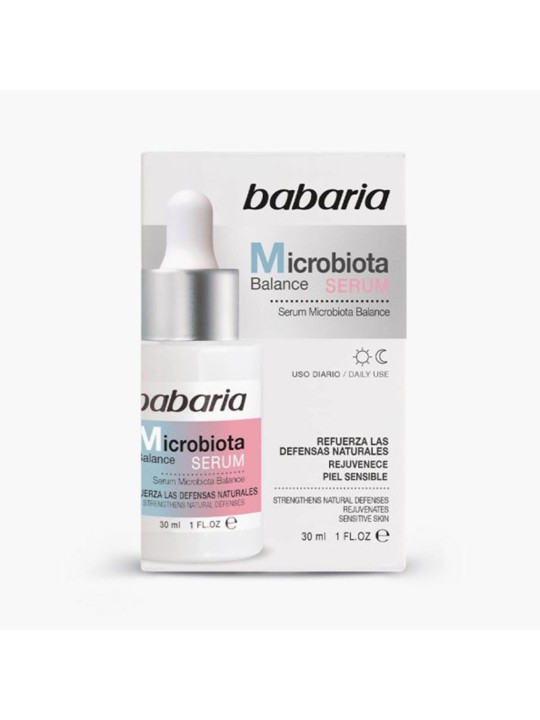 Babaria siero equilibrio microbiota uso quotidiano pelle