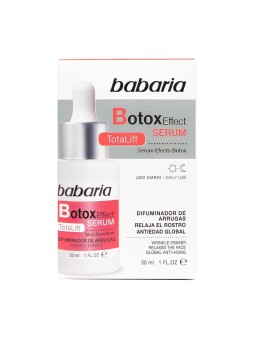 Babaria siero effetto botox attenuante delle rughe 30ml donna