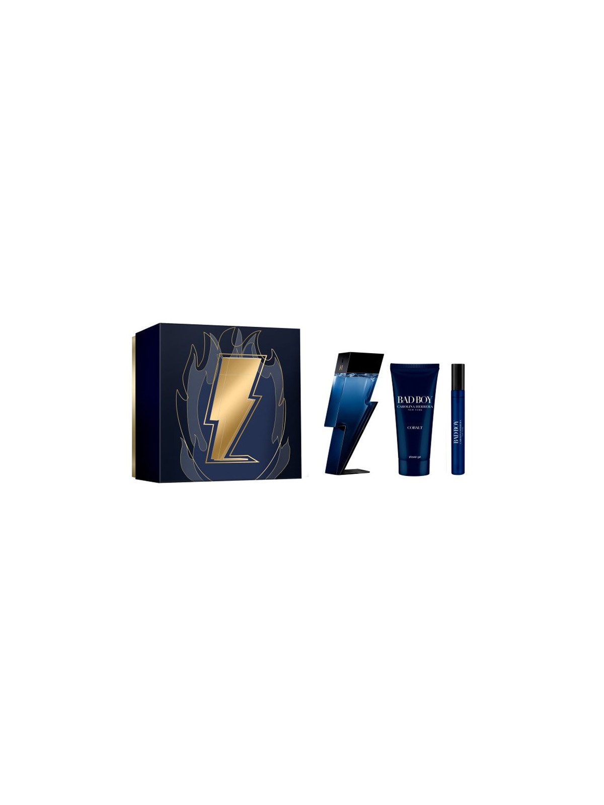 Carolina Herrera BAD BOY COBALT LOTTO 3 unit uomo