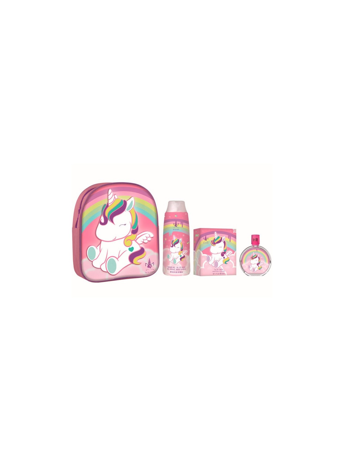 Cartoon Eau My Unicorn Acqua di Profumo Spray 50ml Set 3 Pezzi