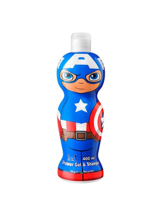 Marvel AirVal Capitan America Gel e Shampoo 1d400 Unisex