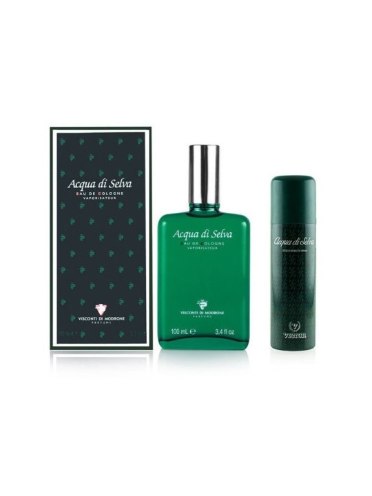 Victor Acqua Di Selva Profumo Spray Eau De Toilette 100ml Set 2
