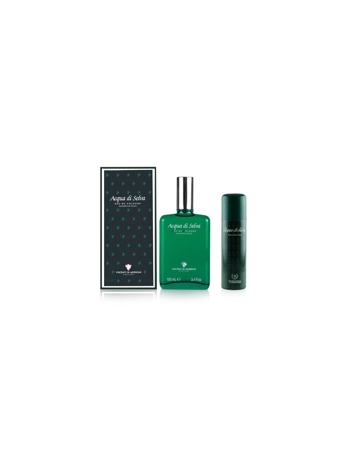Victor Acqua Di Selva Profumo Spray Eau De Toilette 100ml Set 2