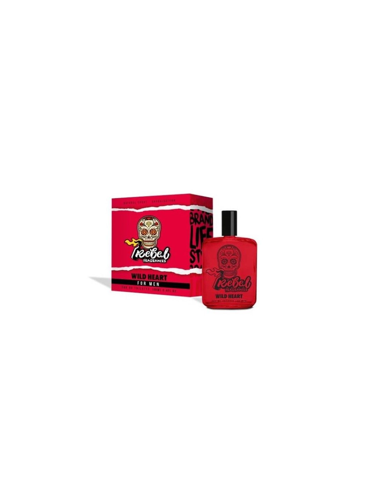 REBEL Cuore Selvaggio Uomo Eau De Toilette 100ml Unisex