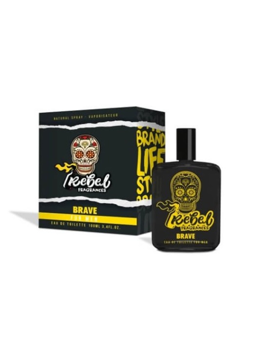REBEL Uomo Coraggioso Eau De Toilette 100ml Unisex