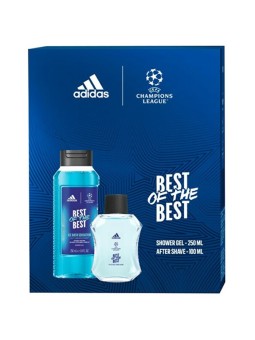 Adidas Set regalo UEFA Best Of The Best Dopobarba 100 ml e Gel