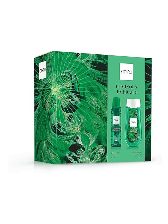 Set Regalo CTHRU Luminous Emerald Deospray 150 ml e Gel Doccia
