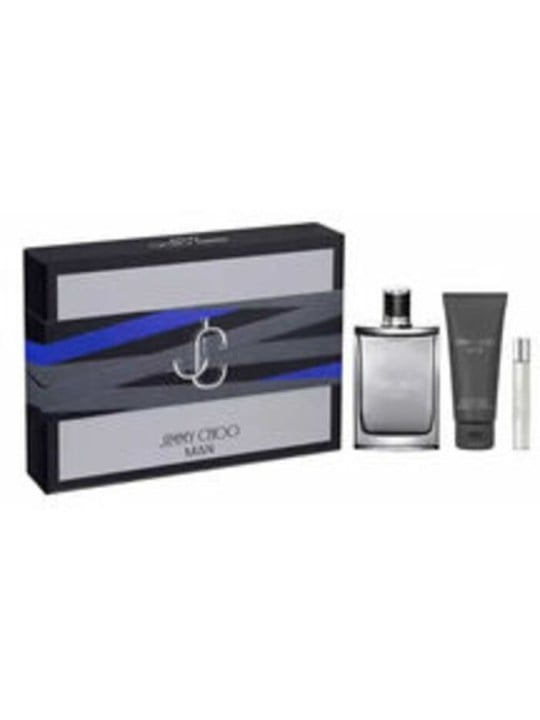 Jimmy Choo Uomo Eau De Toilette Spray 100ml Set 3 Pezzi Unisex