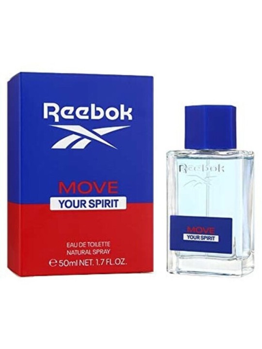 Reebok Muovi il tuo spirito eau de toilette uomo 50ml