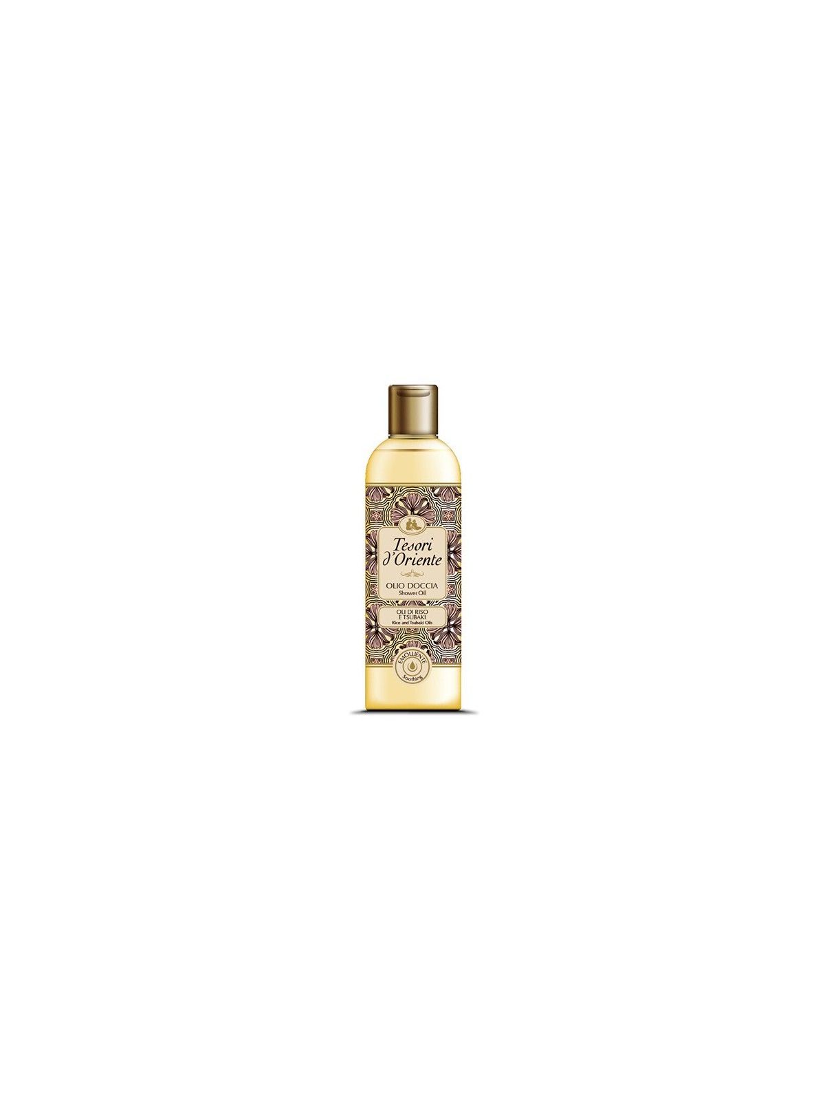 Tesori dOriente Olio Doccia con Olio di Riso e Tsubaki per