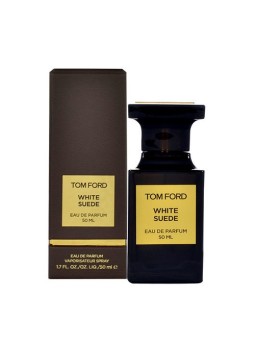 Tom Ford eau de parfum in pelle scamosciata bianca donna 50ml
