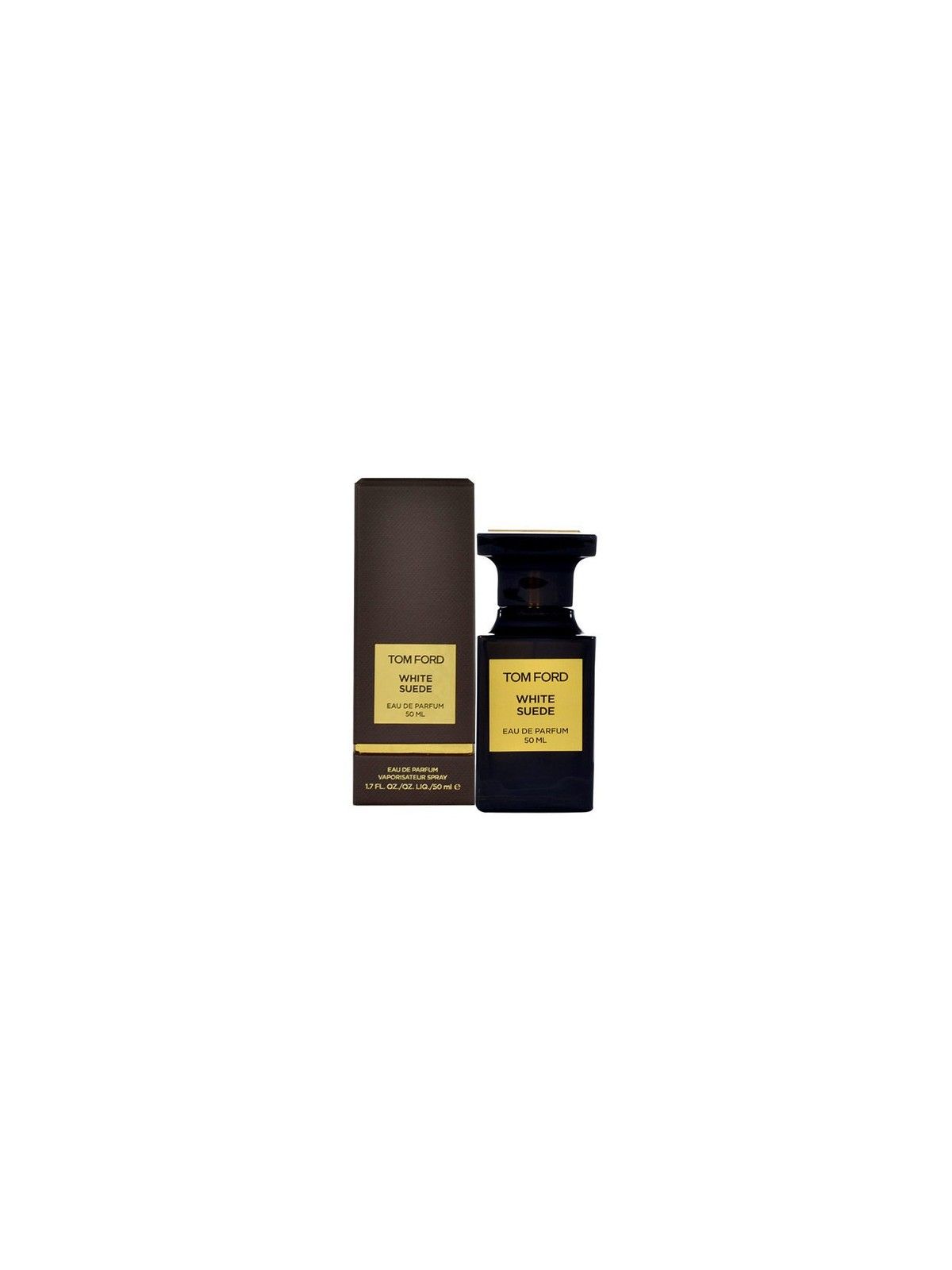 Tom Ford eau de parfum in pelle scamosciata bianca donna 50ml