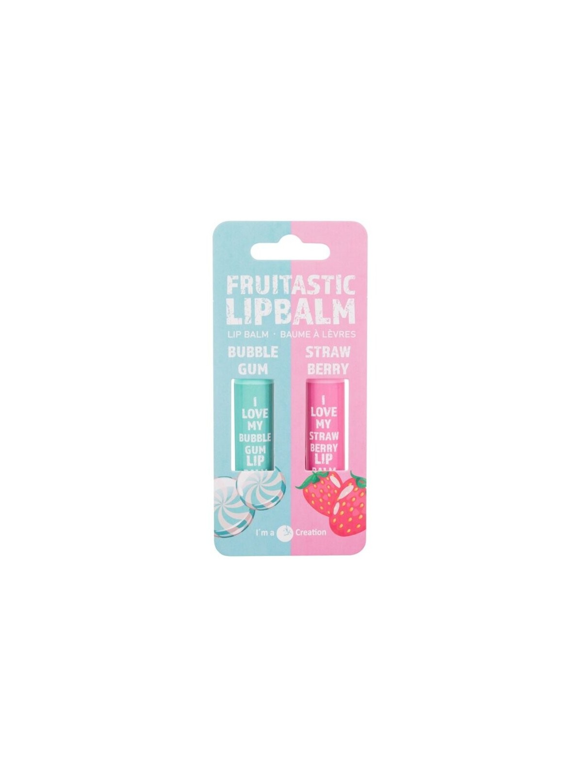 2K Set balsamo labbra fruttastico donna 42g
