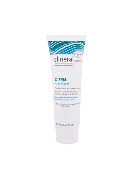 Ahava Clineral XZem Crema per le Mani Donna 125ml