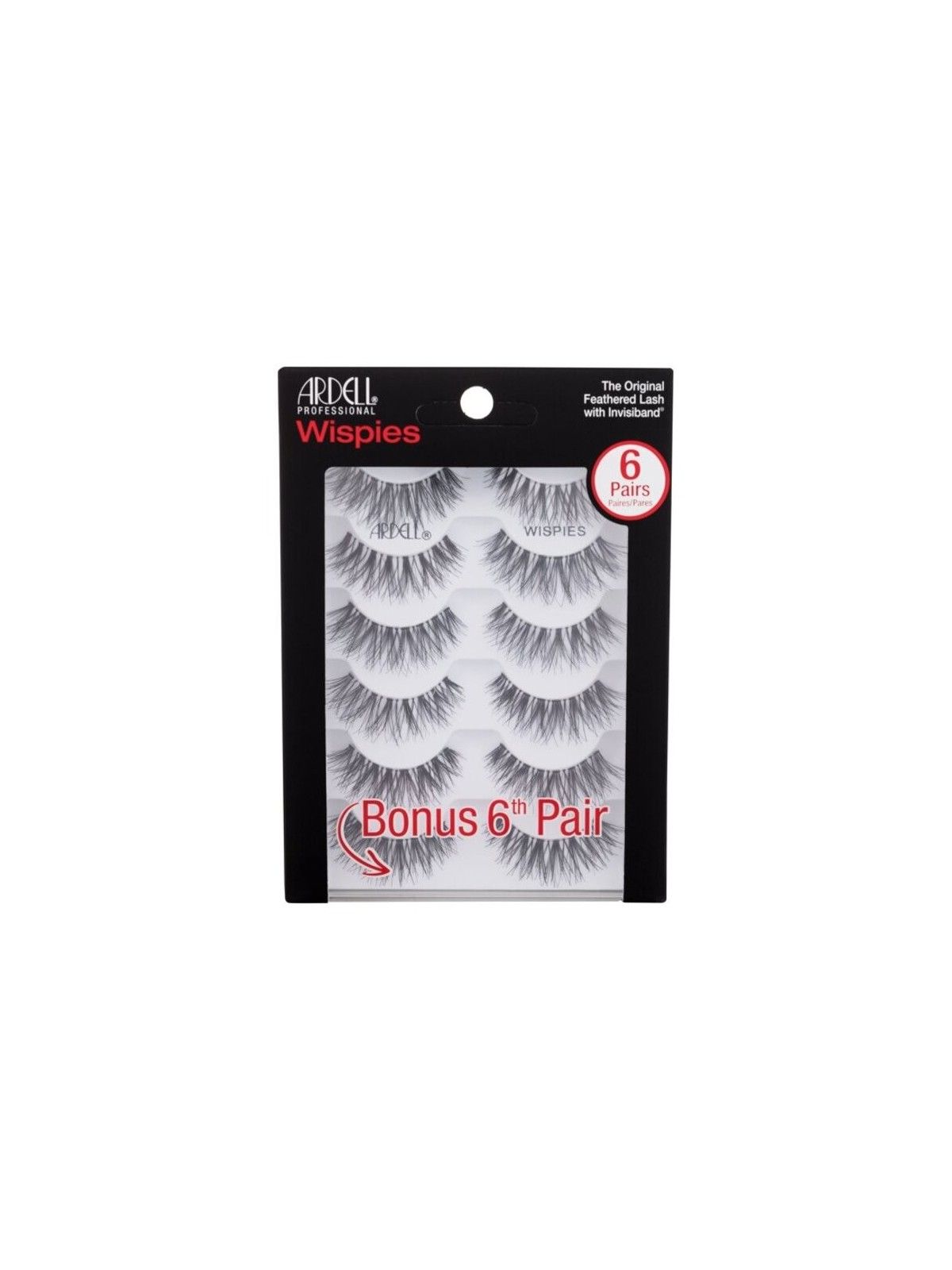 Ardell Wispies Wispies 6 pezzi donna Black
