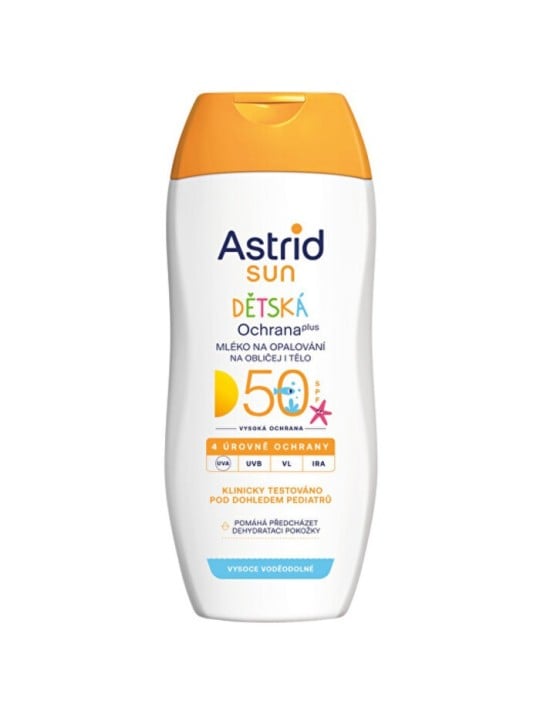 Astrid Latte solare per bambini SPF 50 donna 200ml