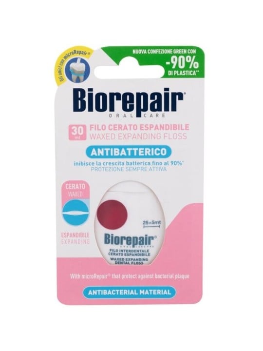 Biorepair Filo Espansivo Cerato Antibatterico Filo interdentale
