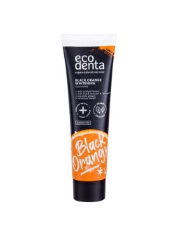 Ecodenta Dentifricio Sbiancante Nero Arancia Dentifricio per