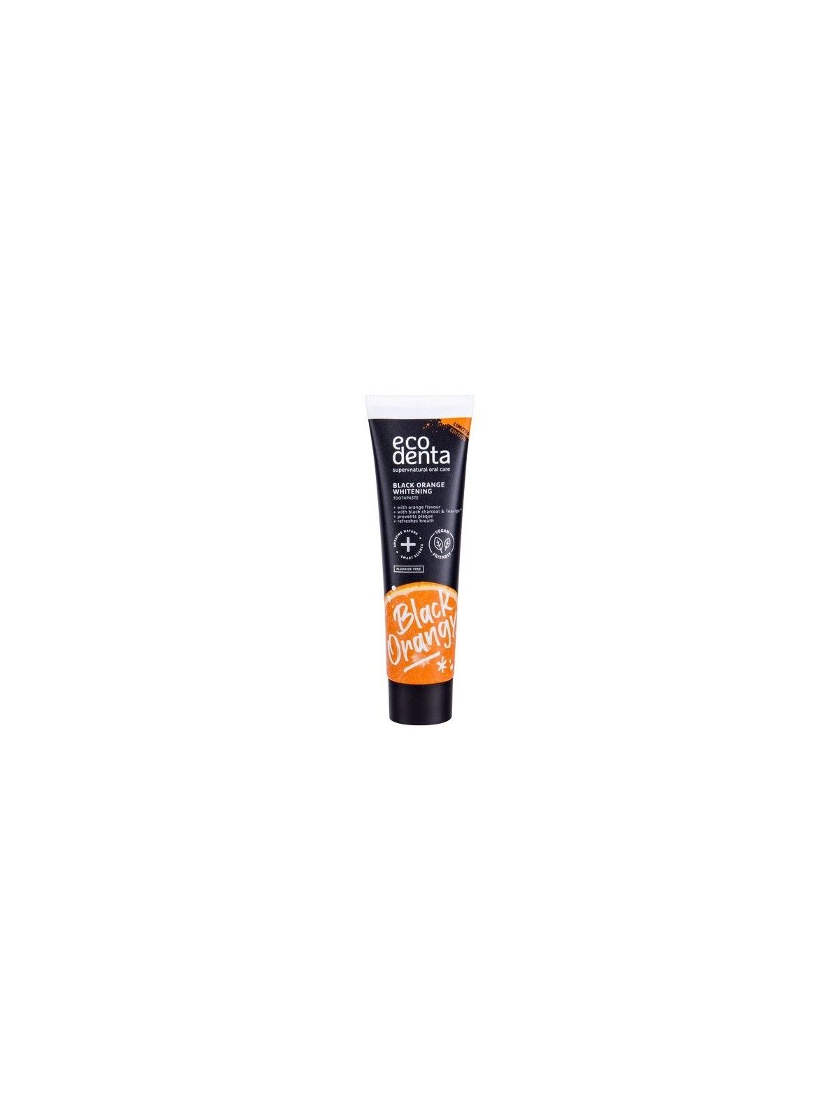 Ecodenta Dentifricio Sbiancante Nero Arancia Dentifricio per
