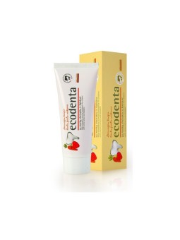 Ecodenta Dentifricio per bambini al gusto fragola Dentifricio