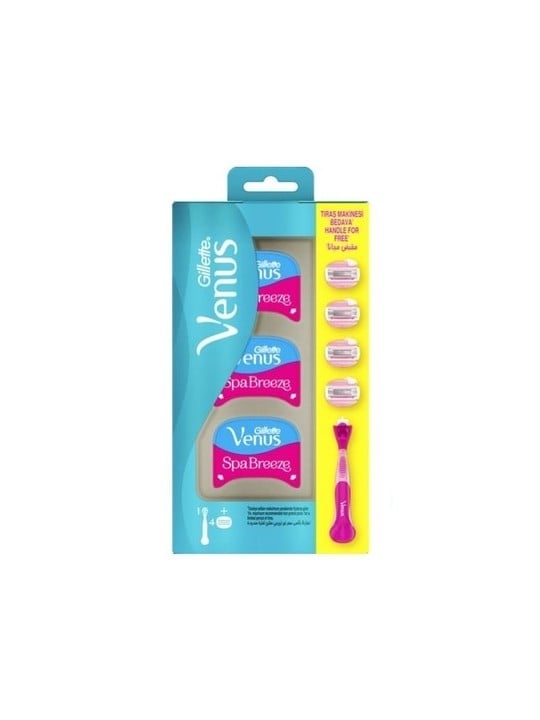 Gillette Rasoio da donna Venus Breeze 4 testine donna