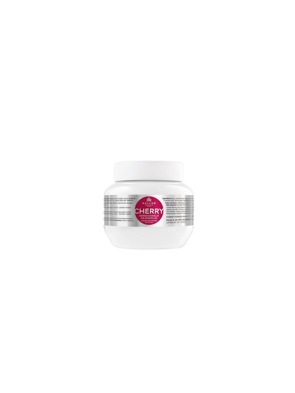 Maschera per Capelli alla Ciliegia Kallos Conditioning donna