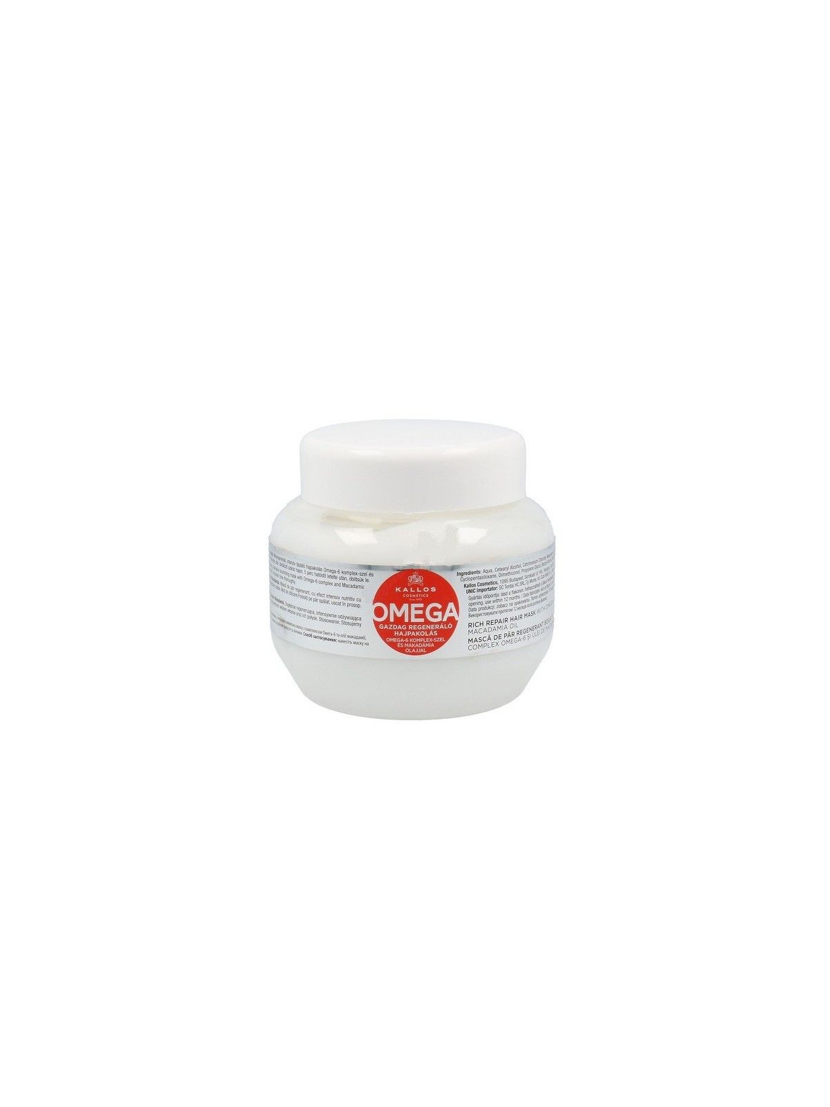 Kallos Maschera per capelli Omega donna 1000ml