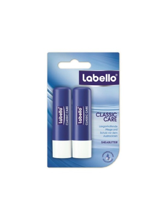Labello Classic Care Balsamo labbra 2 pezzi donna 48g