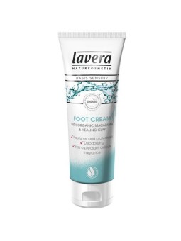 Lavera Crema Naturale Piedi Base Sensitive 75 ml donna 75ml