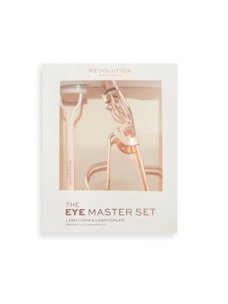 Makeup Revolution Set piegaciglia e pettine Eye Master donna