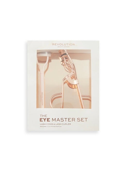 Makeup Revolution Set piegaciglia e pettine Eye Master donna