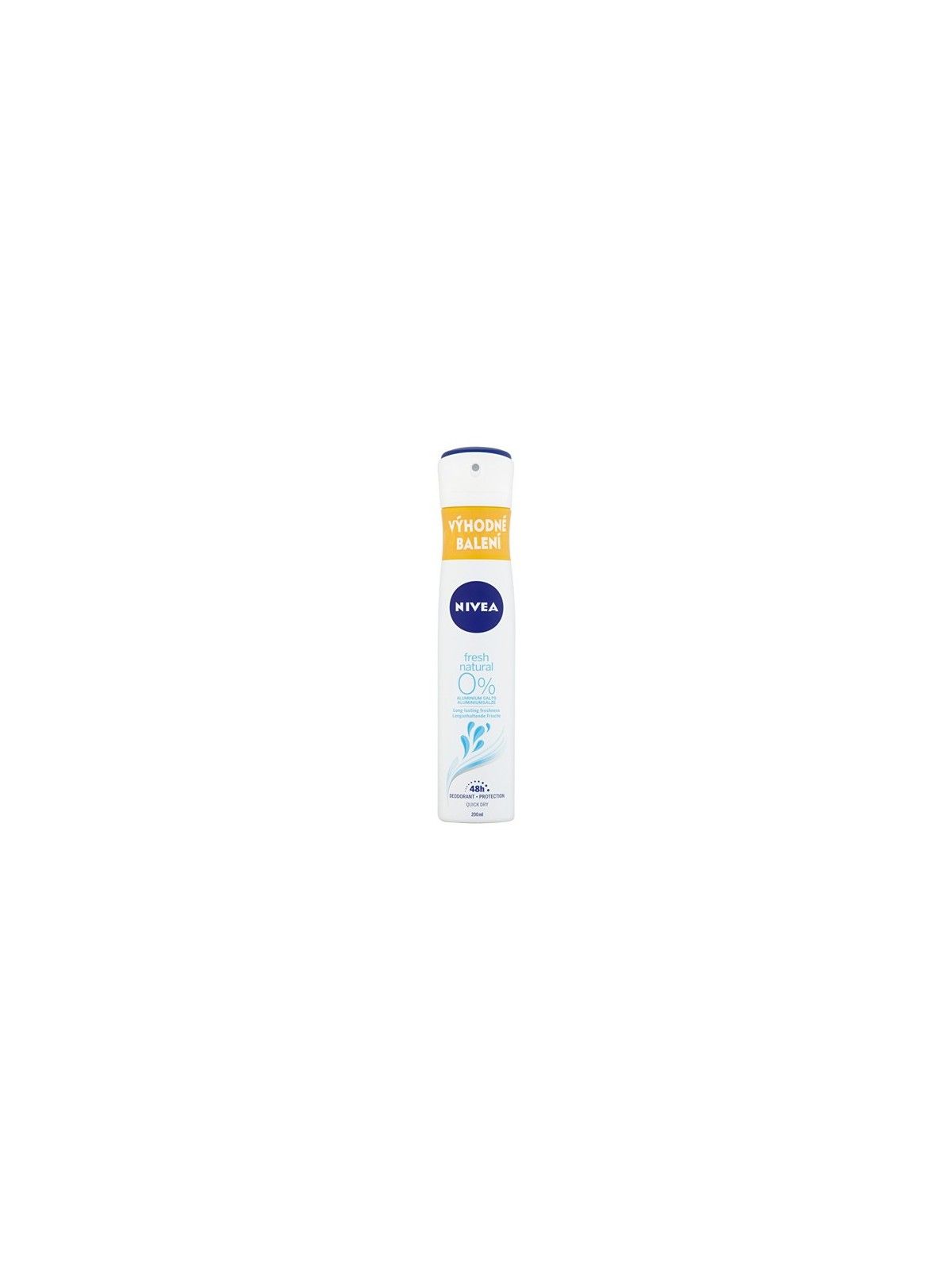 Nivea Deodorante spray Fresh Natura l 200 ml donna 200ml