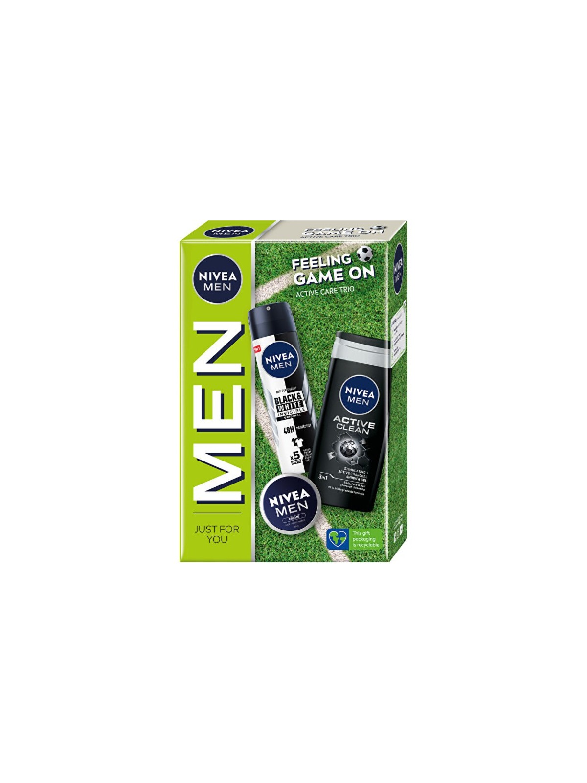 Nivea Uomini che si sentono in gioco sul set uomo