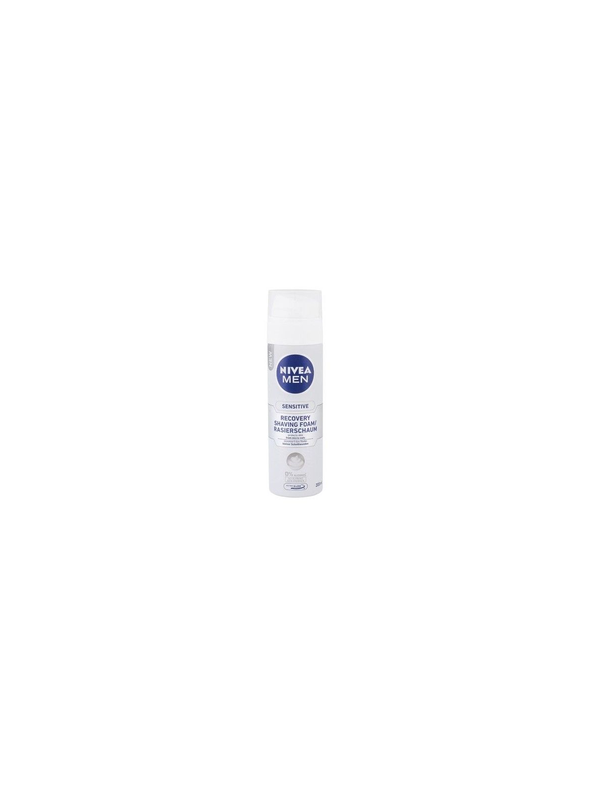 Nivea Schiuma da barba per uomo Sensitiv e Recovery Schiuma da