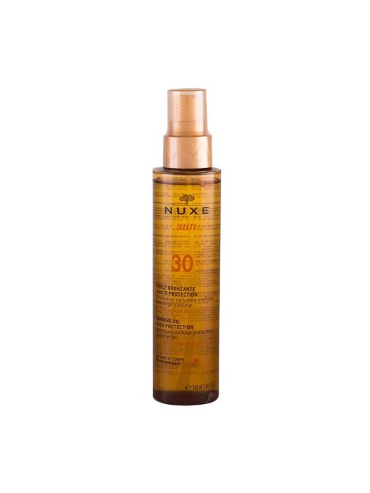 Nuxe Sun Tanning Oil SPF 30 Protezione solare per il corpo