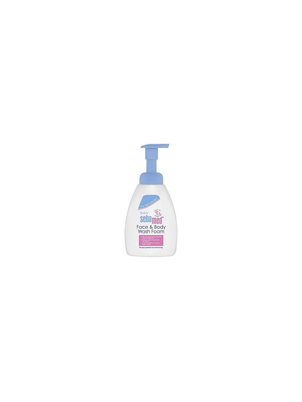 Sebamed Schiuma detergente per viso e corpo per bambini unisex
