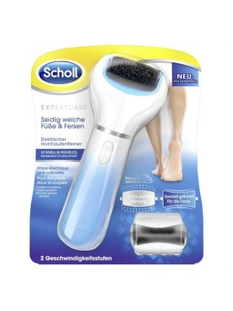 Scholl Velvet Smooth Lima elettrica per piedi e testina rotante