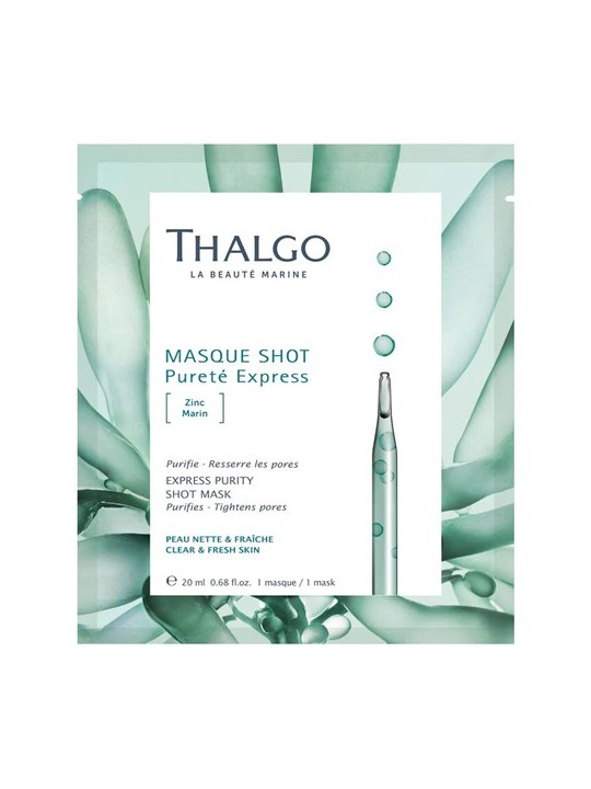 Thalgo trattamento express purezza maschera monodose shot 20ml