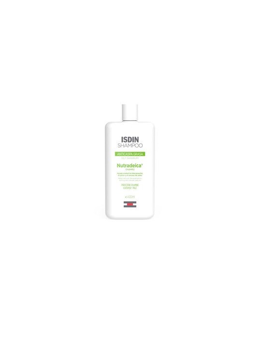 Isdin Nutradeica Shampoo Antiforfora Grassa 400ml Unisex