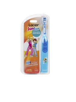 Lacer Junior Spazzolino Elettrico Blu 1 unit Unisex