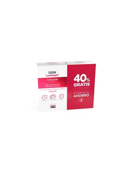Isdin LAMBDAPIL lozione duo monodose anticaduta capelli 2 x 20 unit unisex