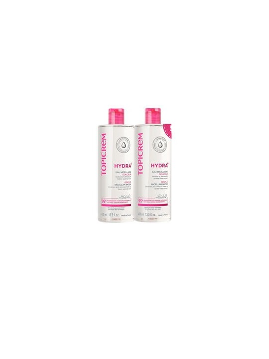 Topicrem HYDRA Micellar Water Duo 2 x 400ml Unisex