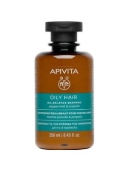 Shampoo Equilibrante per capelli grassi con menta e propoli 250ml