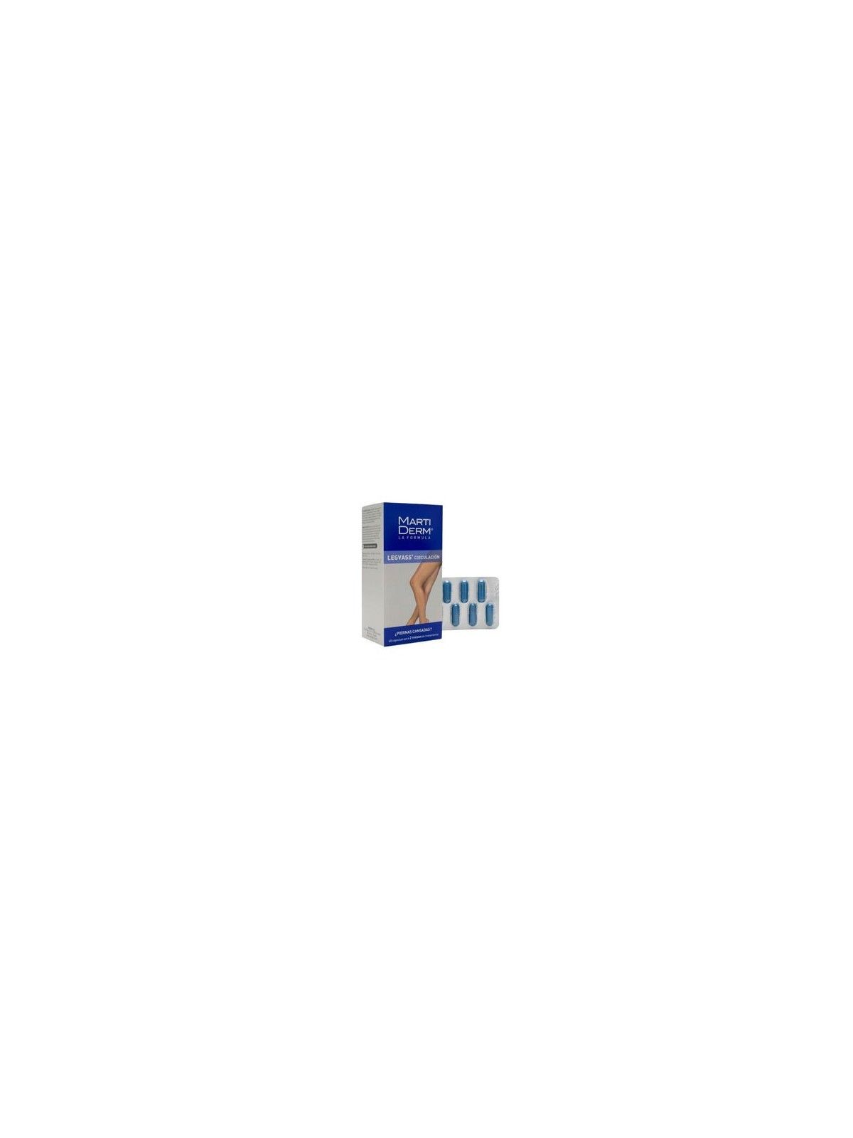 Martiderm Legvass 60 Cpsulas Unisex