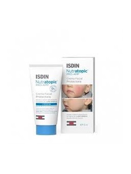 Isdin Nutratopic Pro Amp Crema per il Viso per Pelle Atopica 50ml Unisex